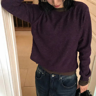 Deca Brushed Fleece Crop Knit