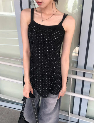 Flap Pocket Washed Denim Balloon Wide Pants
