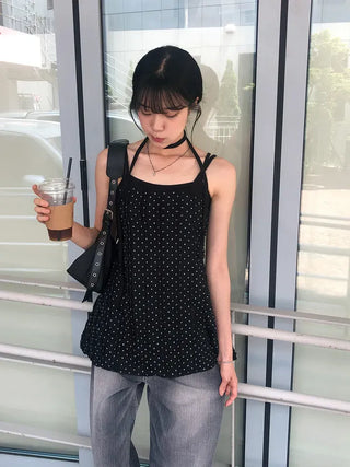 Flap Pocket Washed Denim Balloon Wide Pants