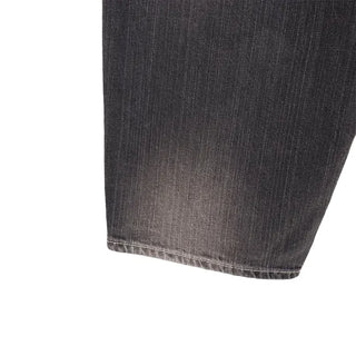 Flap Pocket Washed Denim Balloon Wide Pants
