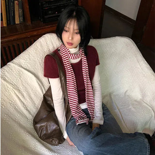 Reepie Angora Half Sleeve Knit