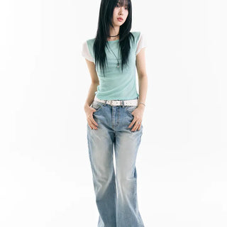 North Catwashed Flare Jeans