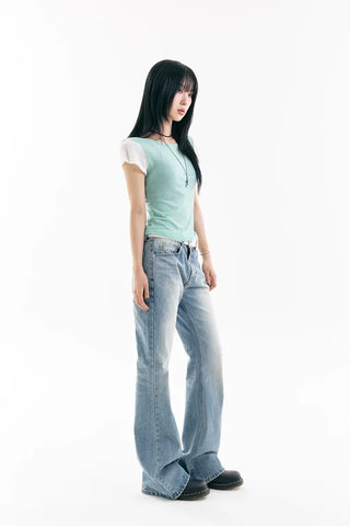 North Catwashed Flare Jeans