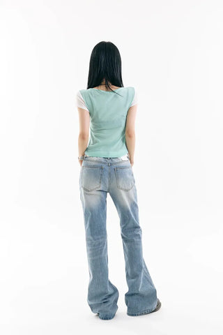 North Catwashed Flare Jeans