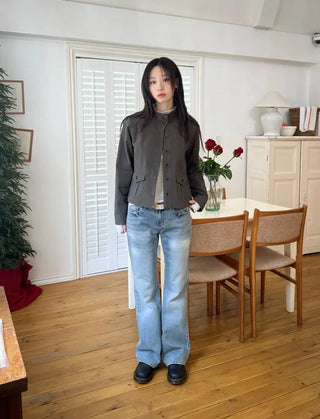 North Catwashed Flare Jeans