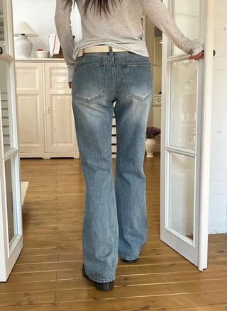 North Catwashed Flare Jeans