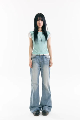 North Catwashed Flare Jeans