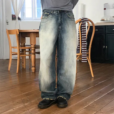 Crack Demi Wide Jeans