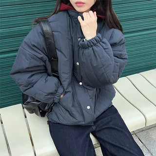Nuo Quilted Padded Jumper