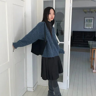 Force Hairy Over Cardigan