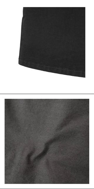 Carpenter Rivet Pocket Cotton Wide Pants