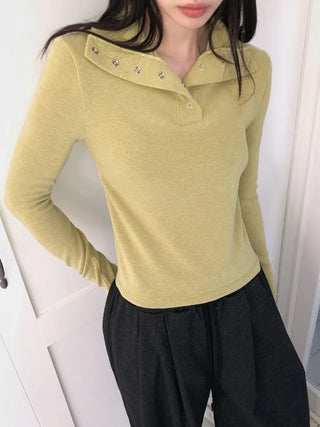 Knitted Turtleneck Long Sleeve