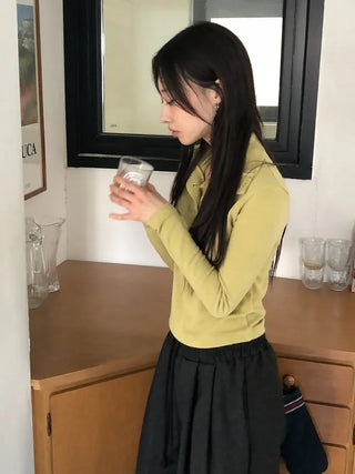 Knitted Turtleneck Long Sleeve