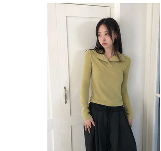 Knitted Turtleneck Long Sleeve