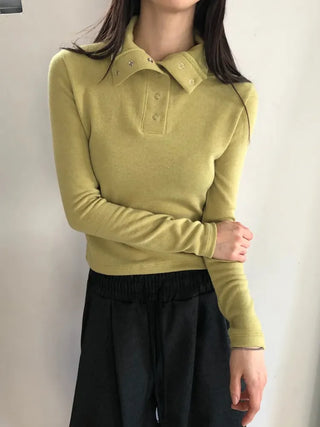 Knitted Turtleneck Long Sleeve