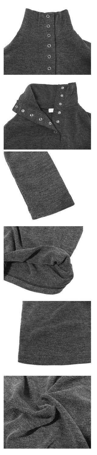 Knitted Turtleneck Long Sleeve