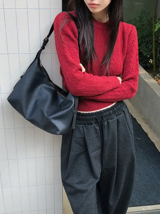 Natural Belt Crossbody Bag