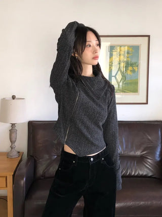 Velvet wide jeans