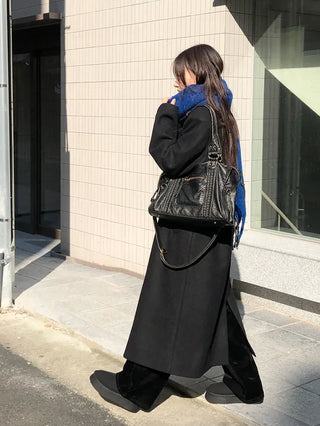 Velvet wide jeans
