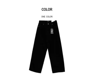 Velvet wide jeans