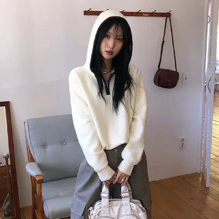 J Hooded Knit