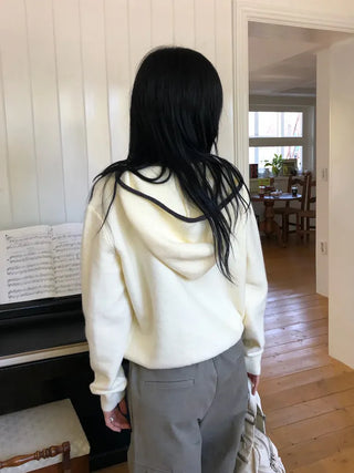 J Hooded Knit