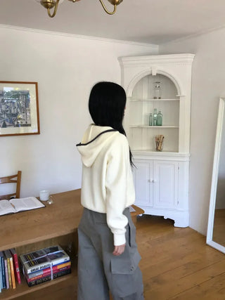 J Hooded Knit