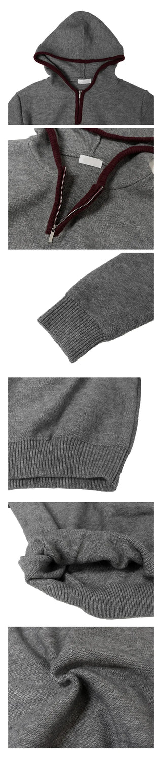 J Hooded Knit