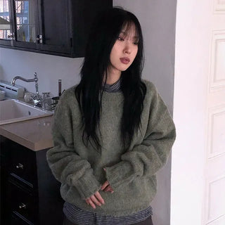 Mori Round Boucle Knit