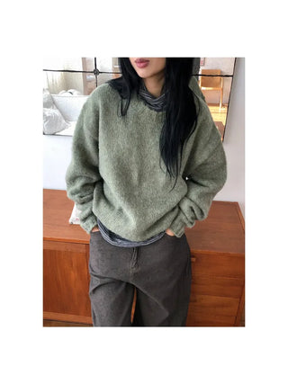 Mori Round Boucle Knit
