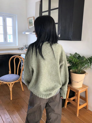 Mori Round Boucle Knit