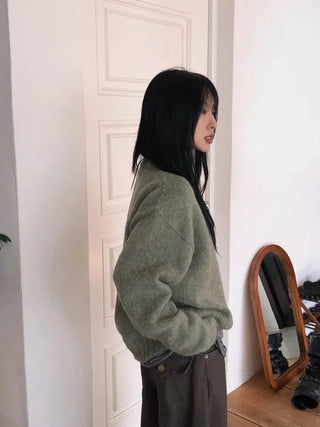 Mori Round Boucle Knit