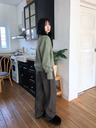 Mori Round Boucle Knit