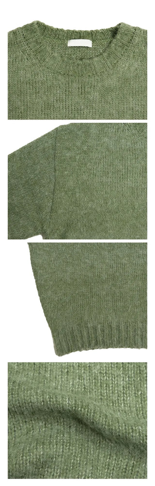 Mori Round Boucle Knit