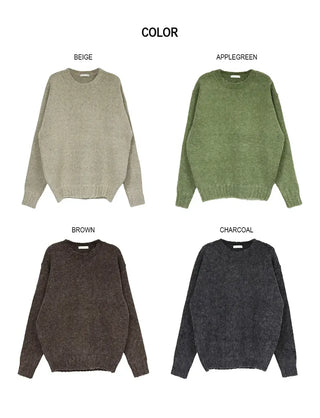 Mori Round Boucle Knit