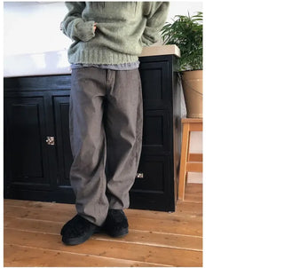 Bolt Wash Wide Jeans