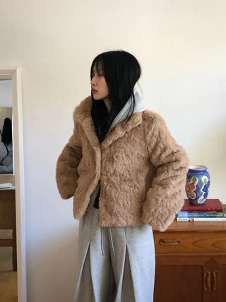 Chai Short Fur Jacket