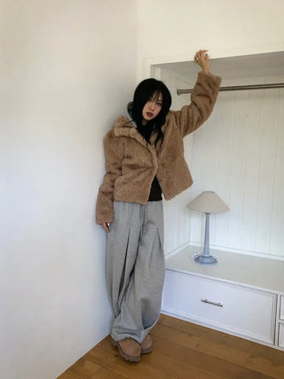 Chai Short Fur Jacket