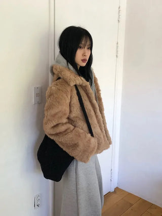 Chai Short Fur Jacket