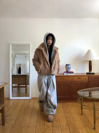 Chai Short Fur Jacket
