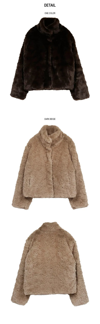 Chai Short Fur Jacket