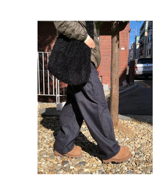Poodle Fur Two-way Bag