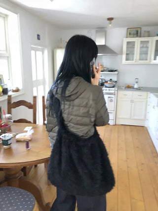 Poodle Fur Two-way Bag