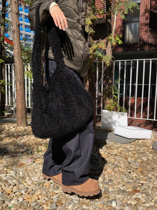 Poodle Fur Two-way Bag
