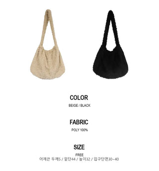 Poodle Fur Two-way Bag
