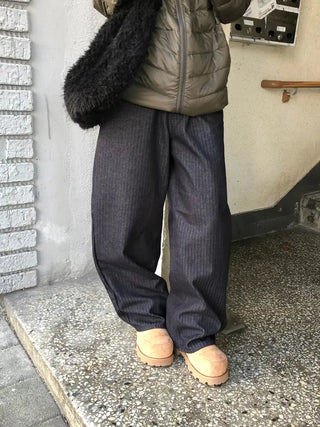 Buff Non-Fade Wide Jeans
