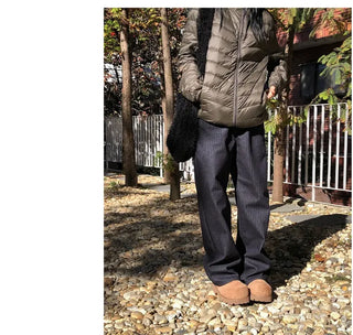 Buff Non-Fade Wide Jeans
