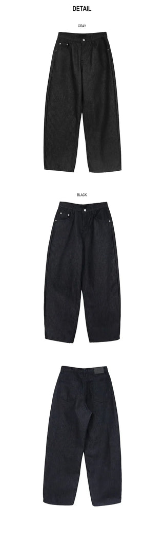 Buff Non-Fade Wide Jeans