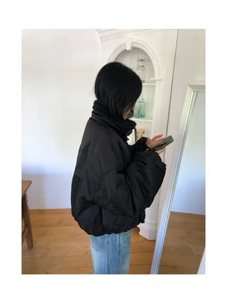Tumble Shearling Bomber Jacket