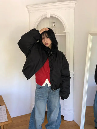 Tumble Shearling Bomber Jacket